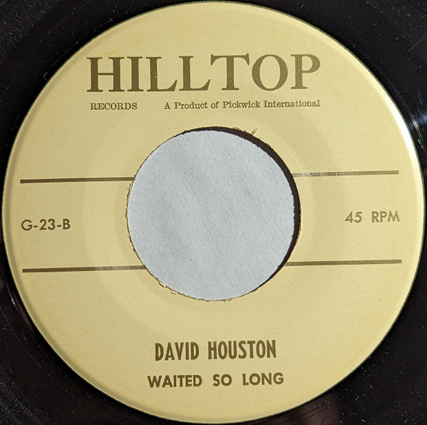 David Houston : It's Been So Long (7", Single)
