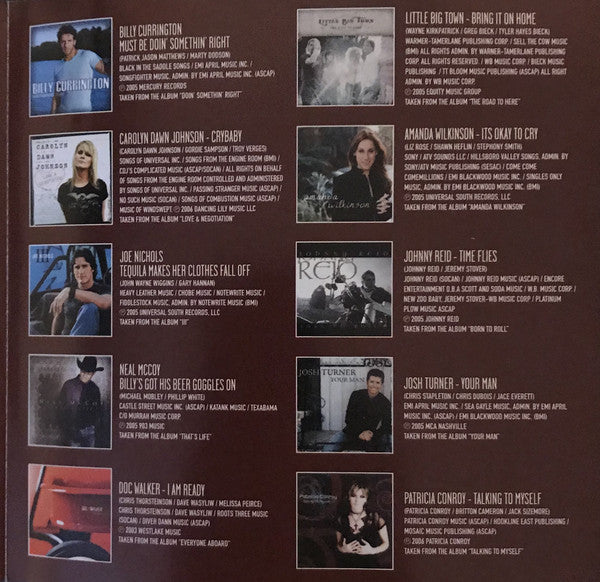 Various : Country Hits 2007 - The Best Of New Country (CD, Comp)