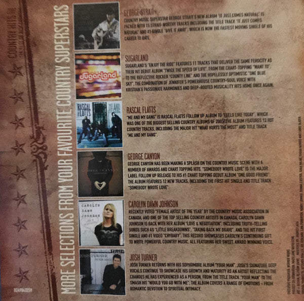 Various : Country Hits 2007 - The Best Of New Country (CD, Comp)