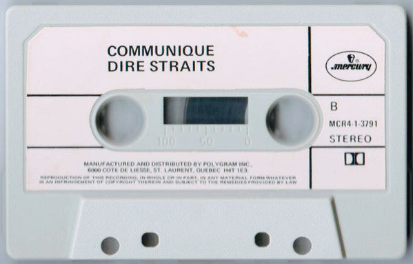 Dire Straits : Communiqué (Cass, Album)