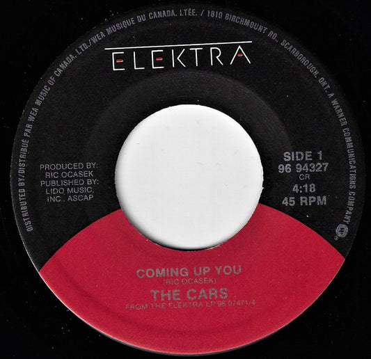 The Cars : Coming Up You (7", Single)