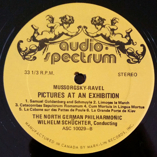 Modest Mussorgsky - Maurice Ravel : Das Norddeutsche Symphonieorchester, Wilhelm Schüchter : Pictures At An Exhibition (LP)