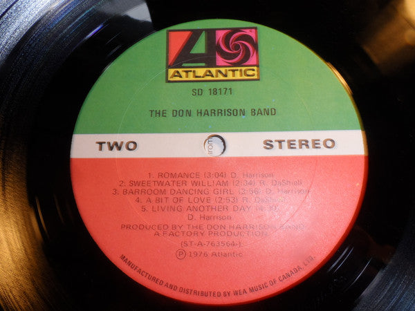 The Don Harrison Band : Don Harrison Band (LP, Album)