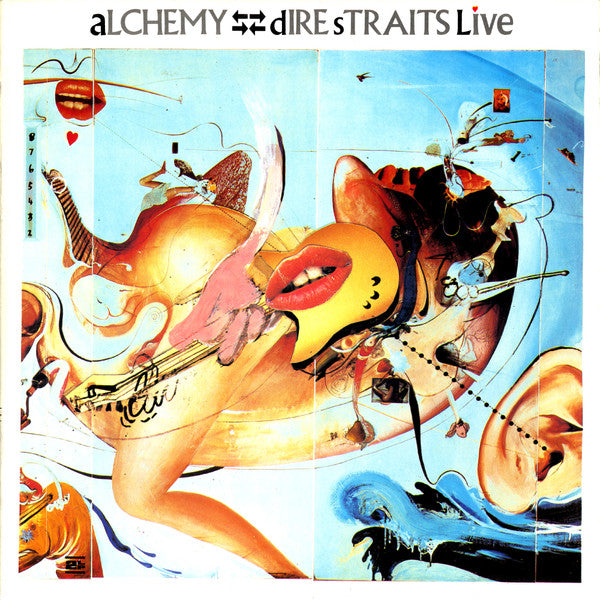 Dire Straits : Alchemy - Dire Straits Live (2xLP, Album, Gat)