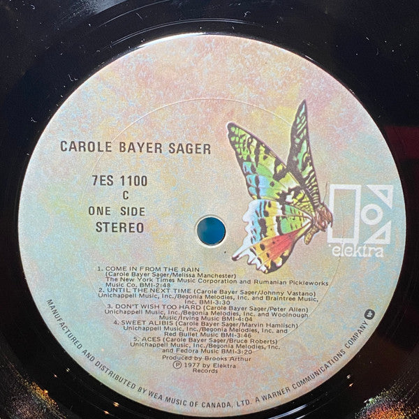 Carole Bayer Sager : Carole Bayer Sager (LP, Album)
