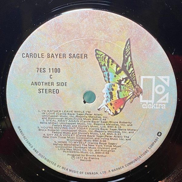 Carole Bayer Sager : Carole Bayer Sager (LP, Album)