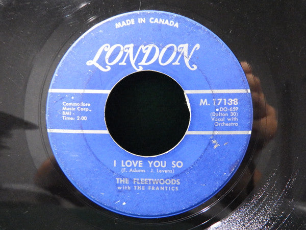 The Fleetwoods : Confidential (7")