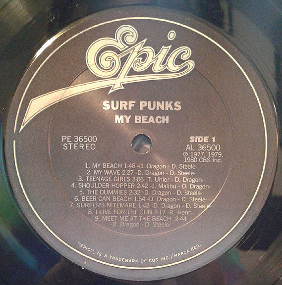 Surf Punks : My Beach (LP, Album, RE, Pit)