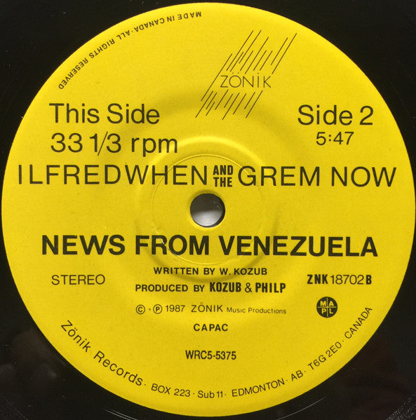 Wilfred N And The Grown Men : Indian Summer (7", Single)