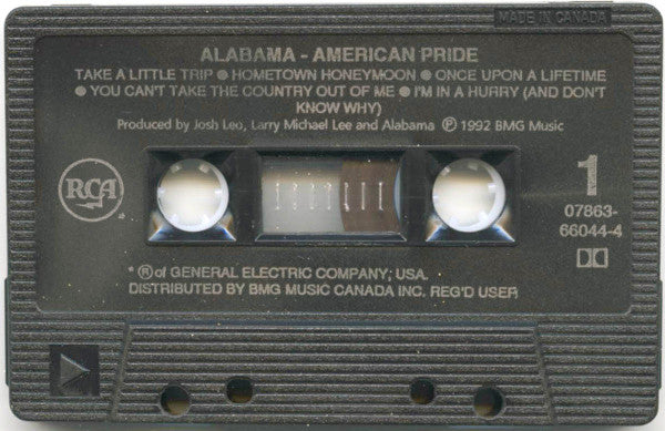 Alabama : American Pride (Cass, Album)