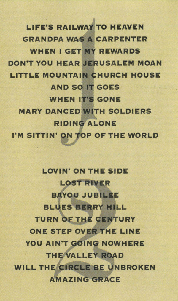 Nitty Gritty Dirt Band : Will The Circle Be Unbroken (Volume Two) (Cass, Album, Dol)