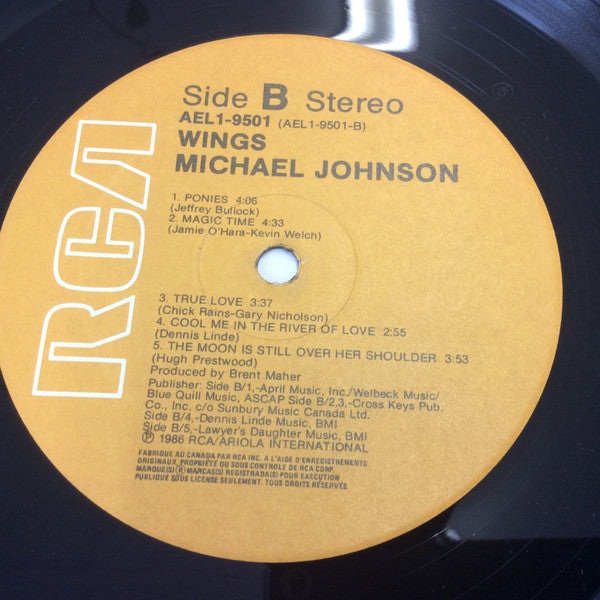 Michael Johnson (5) : Wings (LP, Album)