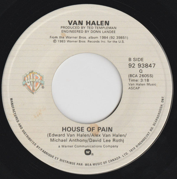 Van Halen : Jump (7", Single)
