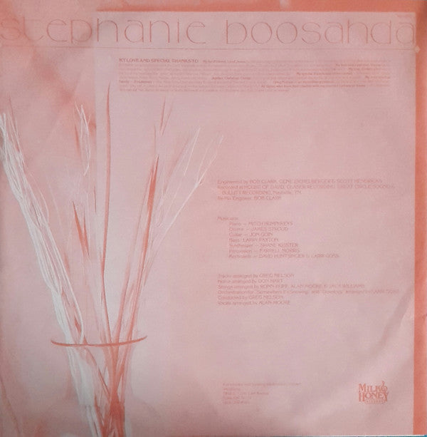 Stephanie Boosahda : Sing The Glory (LP, Album)