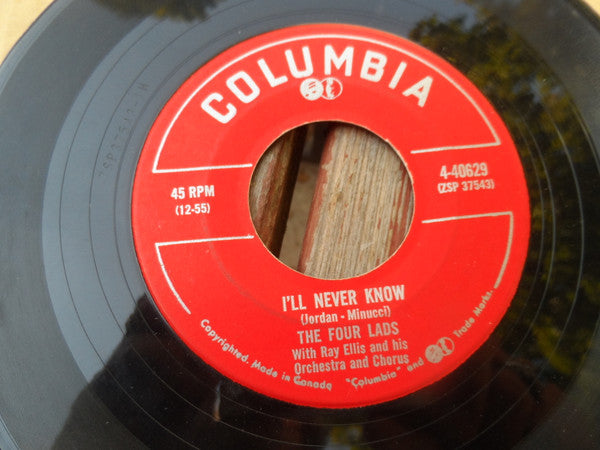 The Four Lads : No, Not Much! (7", Single)