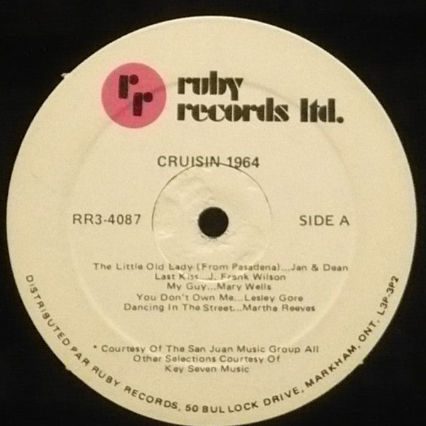 Various : Cruisin' 1964 (LP, Comp)