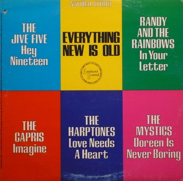 Various : Everything New Is Old...Everything Old Is New (LP, Comp)