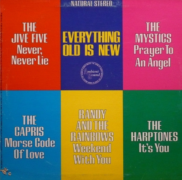 Various : Everything New Is Old...Everything Old Is New (LP, Comp)