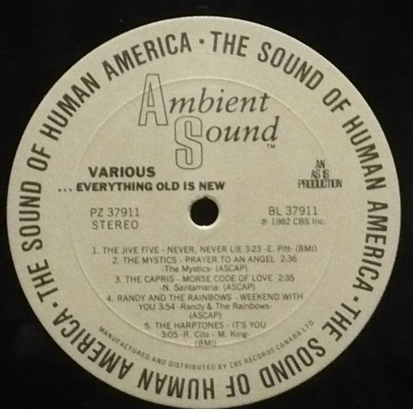 Various : Everything New Is Old...Everything Old Is New (LP, Comp)