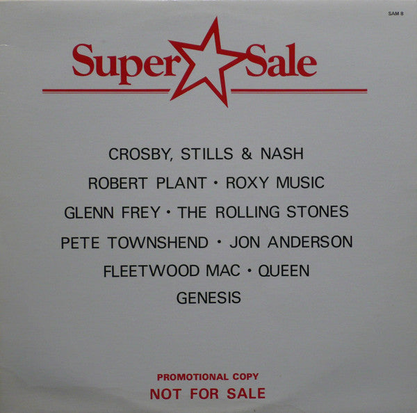 Various : Super Sale (LP, Comp, Promo)