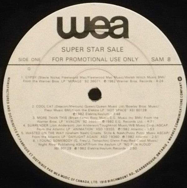 Various : Super Sale (LP, Comp, Promo)