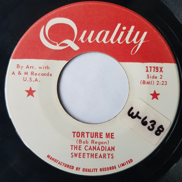 Canadian Sweethearts : Don't Knock On My Door (7", Single)