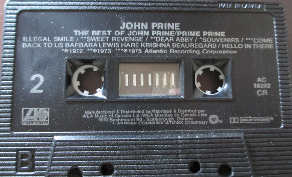 John Prine : Prime Prine - The Best Of John Prine (Cass, Comp, Dol)