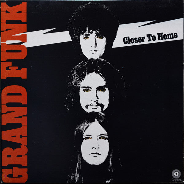Grand Funk Railroad : Closer To Home (LP, Album, RE, Gat)