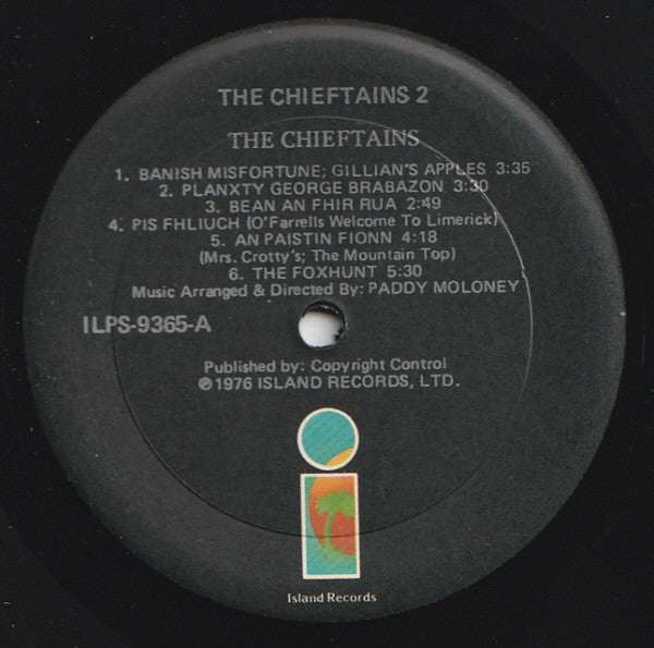 The Chieftains : The Chieftains 2 (LP, Album)