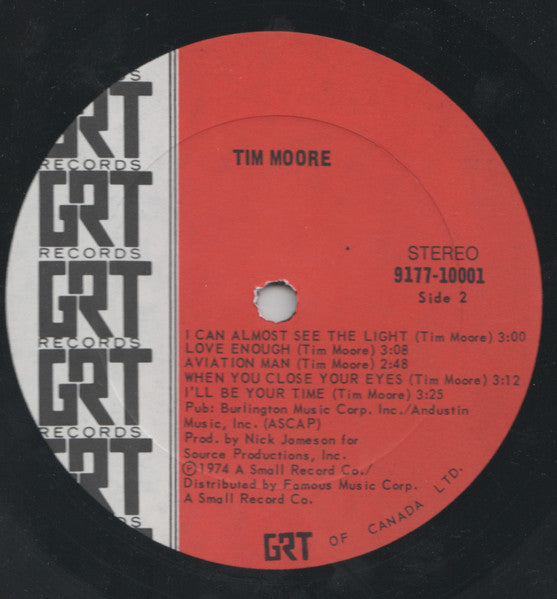 Tim Moore : Tim Moore (LP, Album)