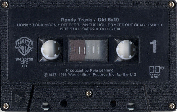 Randy Travis : Old 8x10 (Cass, Album, Club, Dol)