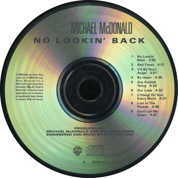 Michael McDonald : No Lookin' Back (CD, Album)
