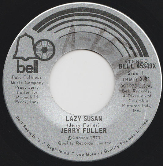 Jerry Fuller : Lazy Susan (7", Single)