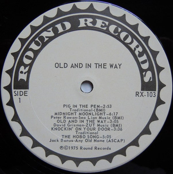 Old & In The Way : Old & In The Way (LP, Album, San)
