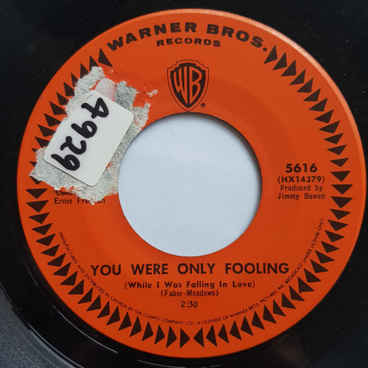 Vic Damone : You Were Only Fooling (While I Was Falling In Love) (7", Single)