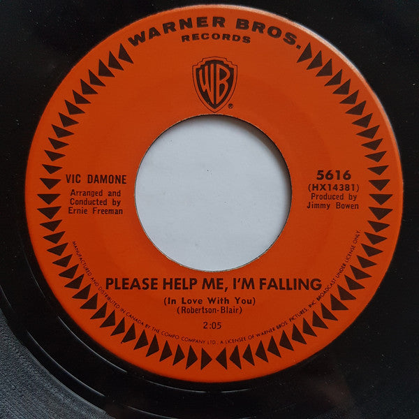 Vic Damone : You Were Only Fooling (While I Was Falling In Love) (7", Single)