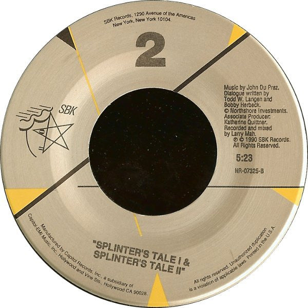 Partners In Kryme : Turtle Power (7", Single)