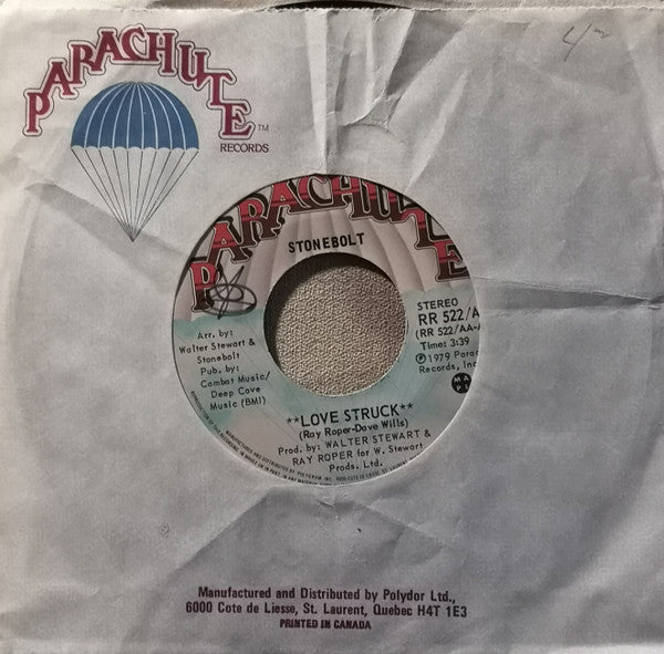 Stonebolt : Love Struck (7", Single)