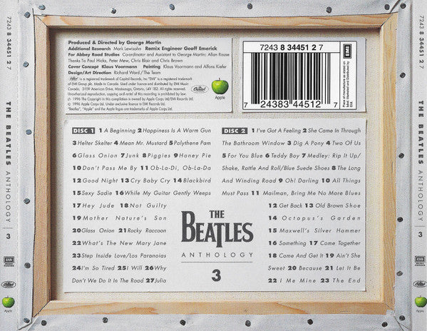 The Beatles : Anthology 3 (2xCD, Album, Mono)