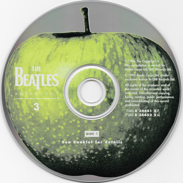 The Beatles : Anthology 3 (2xCD, Album, Mono)