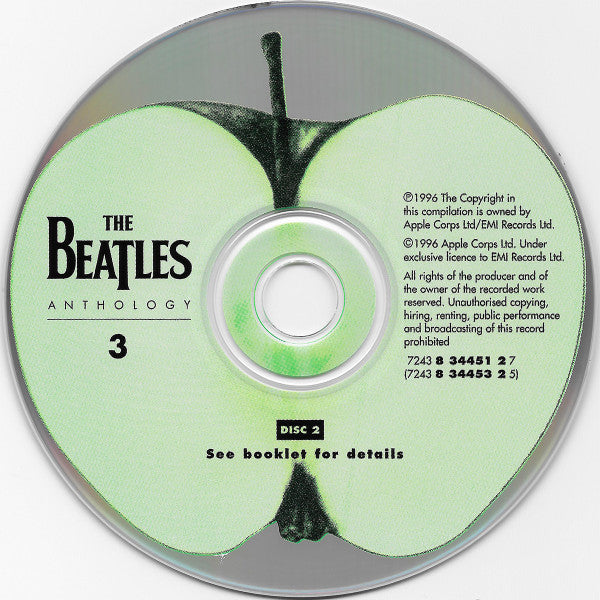 The Beatles : Anthology 3 (2xCD, Album, Mono)