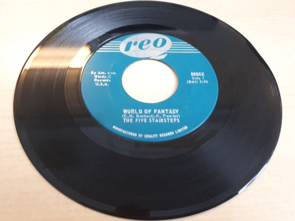 Five Stairsteps : World Of Fantasy / Playgirl's Love (7", Single)
