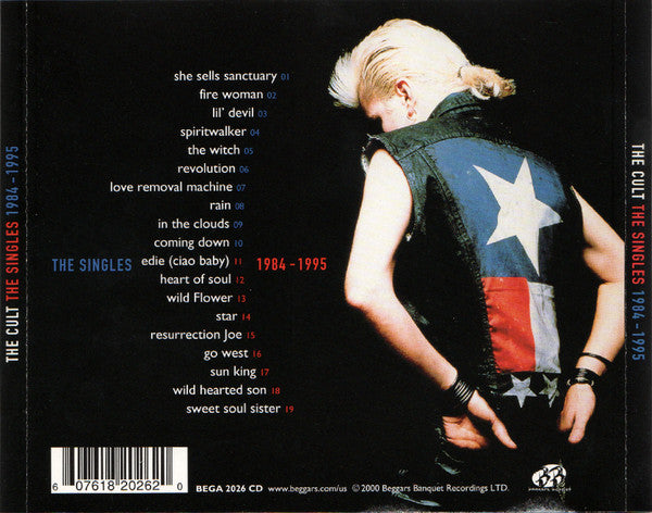 The Cult : Pure Cult: The Singles 1984 - 1995 (CD, Comp, RM)