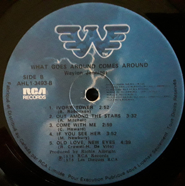 Waylon Jennings : What Goes Around Comes Around (LP, Album)