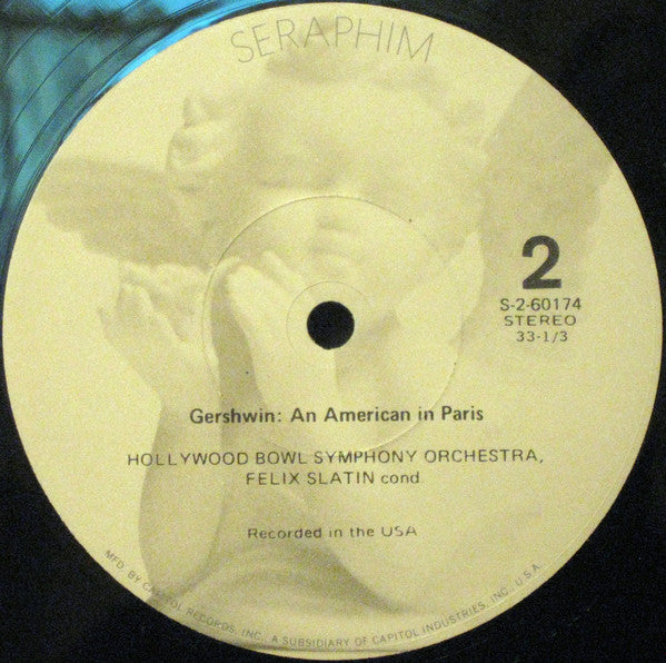 Gershwin* - Leonard Pennario - Felix Slatkin And Hollywood Bowl Symphony Orchestra* : Rhapsody In Blue / An American In Paris (LP)