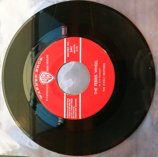 Everly Brothers : The Ferris Wheel (7", Single)