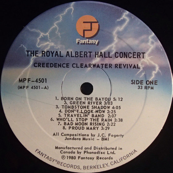 Creedence Clearwater Revival : The Royal Albert Hall Concert (LP, Album)