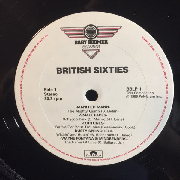 Various : British Sixties (LP, Comp)