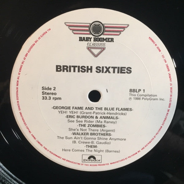 Various : British Sixties (LP, Comp)