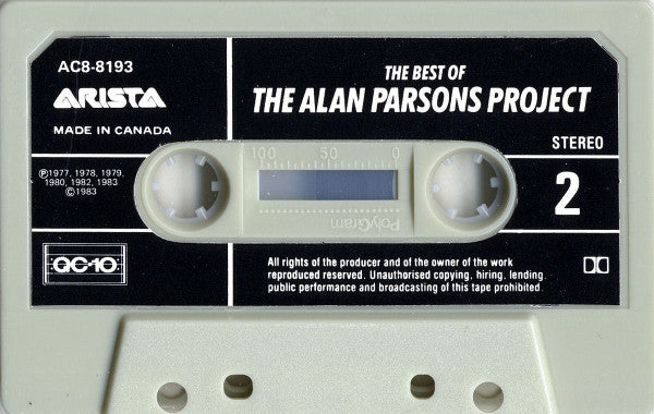 The Alan Parsons Project : The Best Of The Alan Parsons Project (Cass, Comp, Pap)
